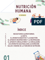 La Nutrición Humana