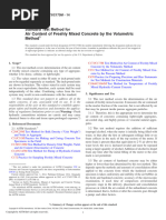 C173 - C173M-14 Standard Test Method For Air Content of Freshly Mixed Concrete by The Volumetric Method