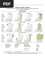 Dorset Term Dates 2016-2017