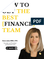THE Best Team: How To GET Finance