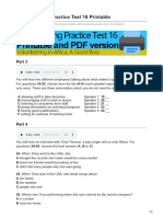 Engexam - info-FCE Listening Practice Test 16 Printable