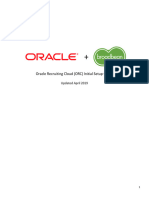 Oracle Recruiting Cloud Setup Guide