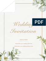 Fresh Wedding Invitation-WPS Office