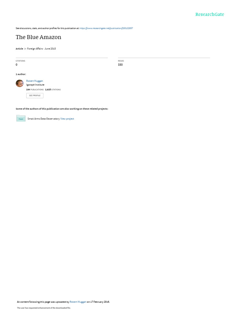 Blue Amazon Download Free PDF Africa International Relations