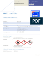 MSDS Lem Putih PVAC