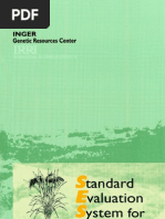 Standard Evaluation System for Rice