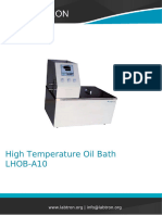 High Temperature Oil Bath