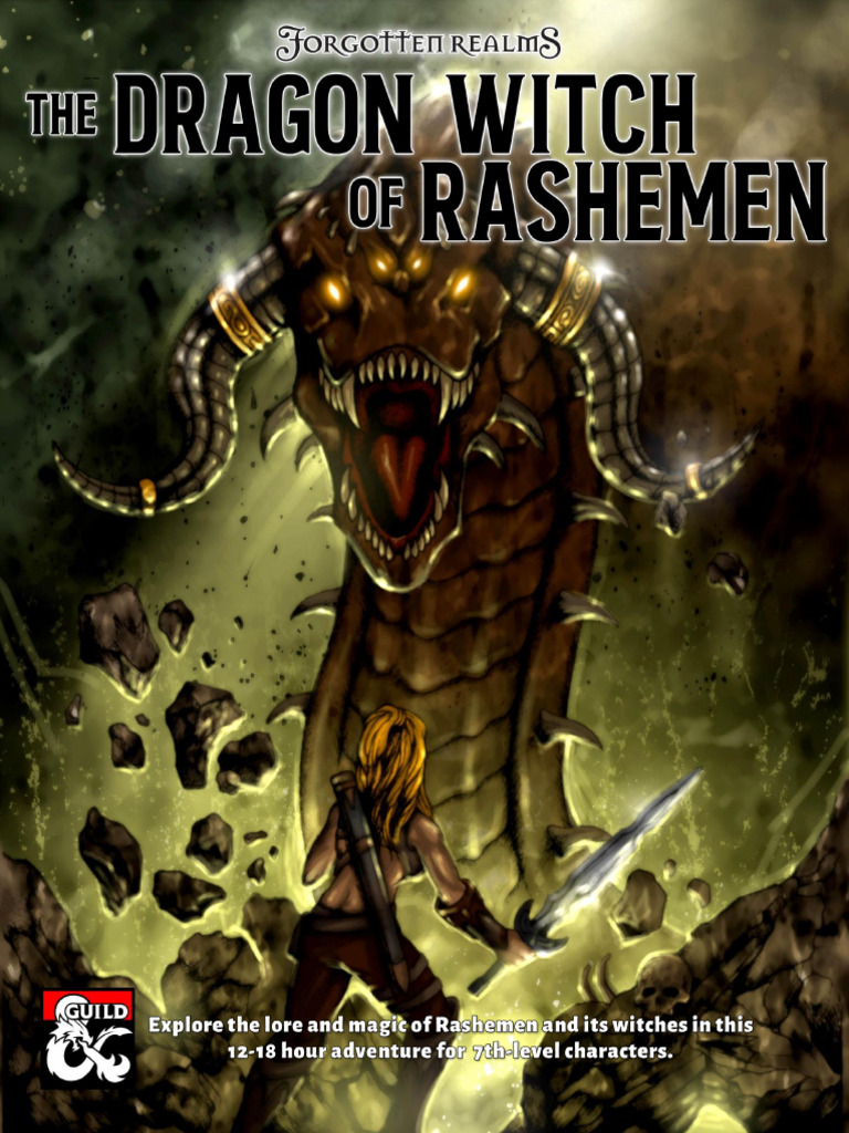 1080751-Dragon Witch of Rashemen Publish v1.1 Printer Friendlier | PDF ...