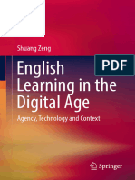 English Learning in The Digital Age Agency Technology and Context Shuang Zeng Z