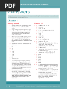 Igcse Maths 3ed Coursebook Answers