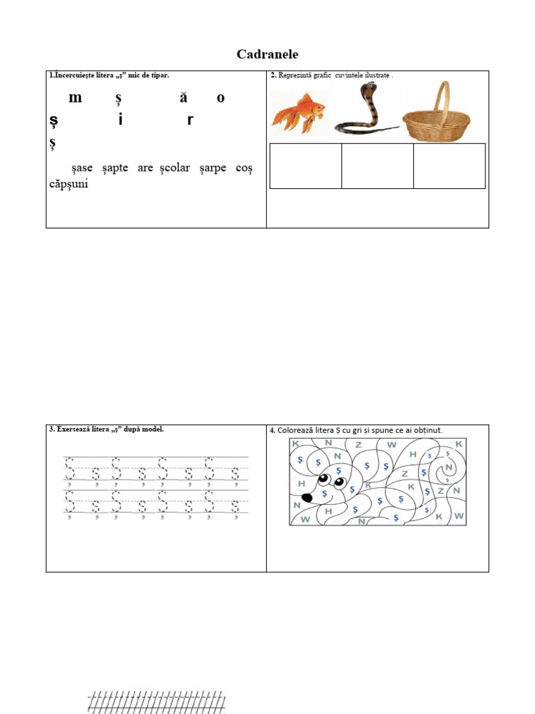Cadranele Litera S | PDF