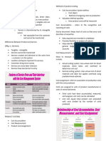 Cost and Accounting Control - Module 3