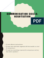 APT 2013 - T6 - Communication Negotation Skill