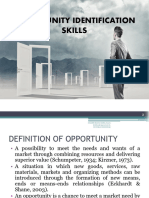 APT 2013 - T4 - Opportunity Identification Skilss
