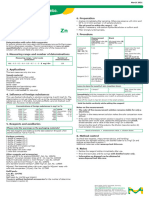 Zinc Test: Mquant