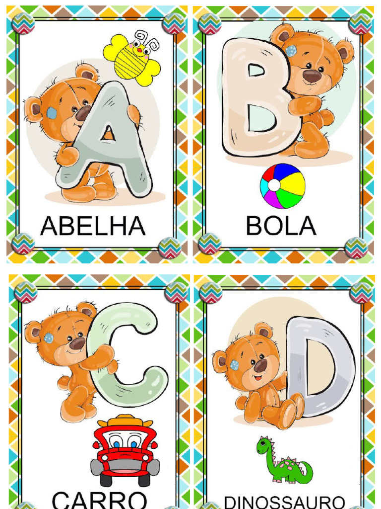ALFABETO - IMPRESSÃO | PDF