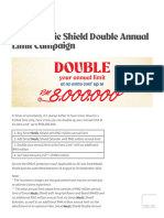 SmartMedic Shield Double Annual Limit Campaign - Great Eastern Malaysia
