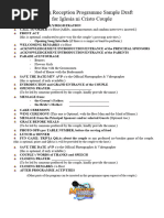 Anniversary Program Sample | PDF