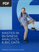 Master in Business Analytics Big Data