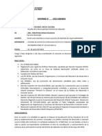 INFORME N - Nulidad