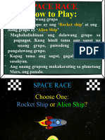 GAME-SPACE-RACE-GAME TEMPLATE Grade 9