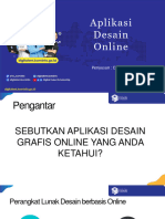 Bahan Tayang Aplikasi Desain Online