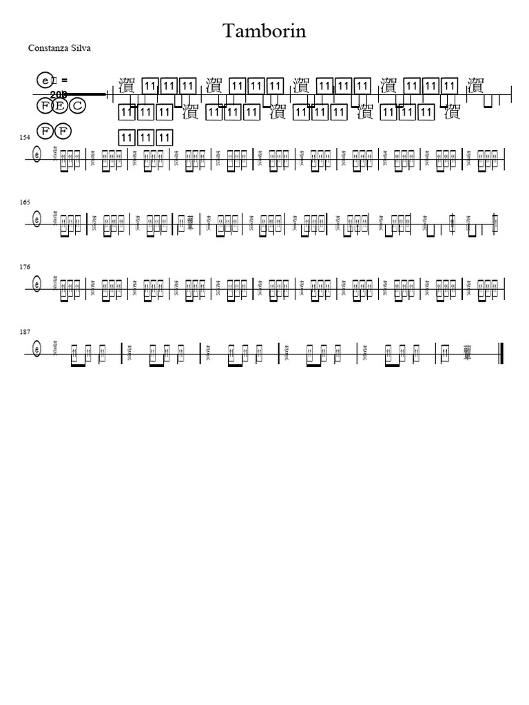 Tambor in PDF