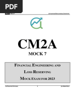 CM2 Mock 7 Paper A