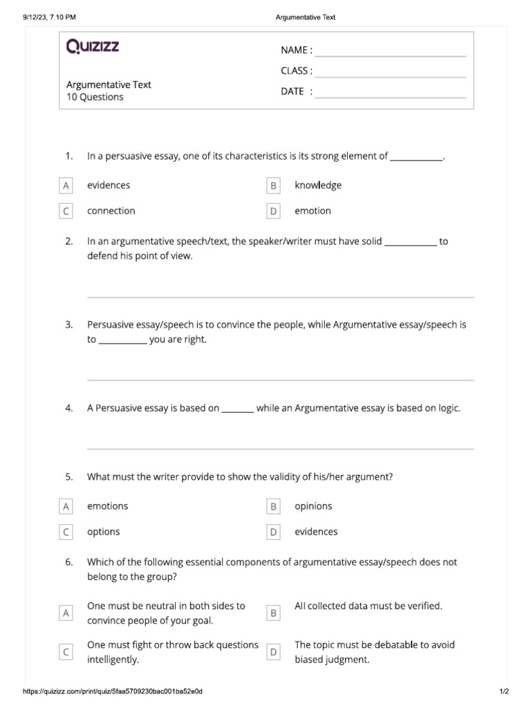 QUIZZIZZ | PDF