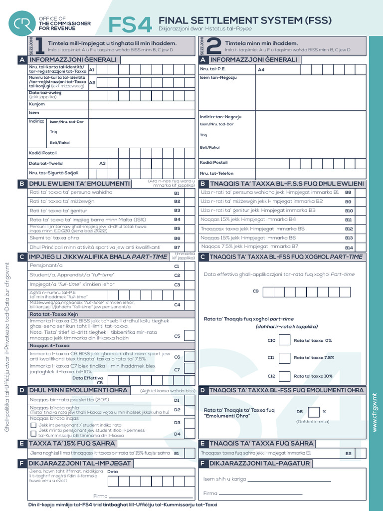 CFR FS4 MLT Eng 2022 | PDF