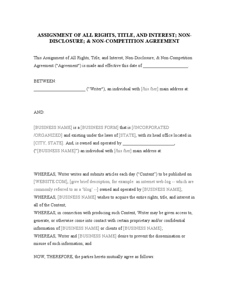 Nda term clause image