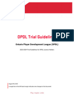 2023-24 OPDL Trial Guidelines