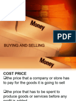 Buying and Selling