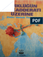 2607 Turklughun Muqeddirati Uzerine Zeki Velidi Doghan 1977 317s