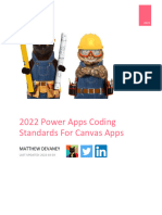 2022 Power Apps Coding Standards For Canvas Apps