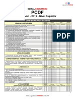 Edital Facilitado PCDF Escrivão Pós Edital 2019