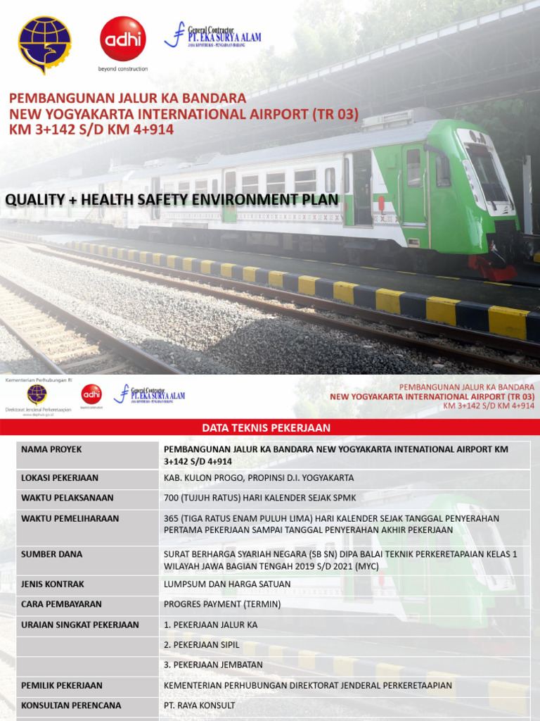 Presentation Qhse Plan Trase 3 Fix Pdf