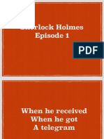 Aprenda Inglês Com Sherlock Holmes Ep. 1-3