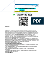 Mapa - Bedu - Atividades de Academia - 53/2023: Assessoria Nos Seus TRABALHOS Entre em Contato Com A DL ASSESSORIA