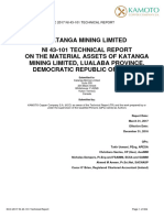 Katanga Technical Report 2017