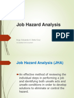 JHA Job Hazard Analysis Safety Communication PCOM - EDelaCruz PDF