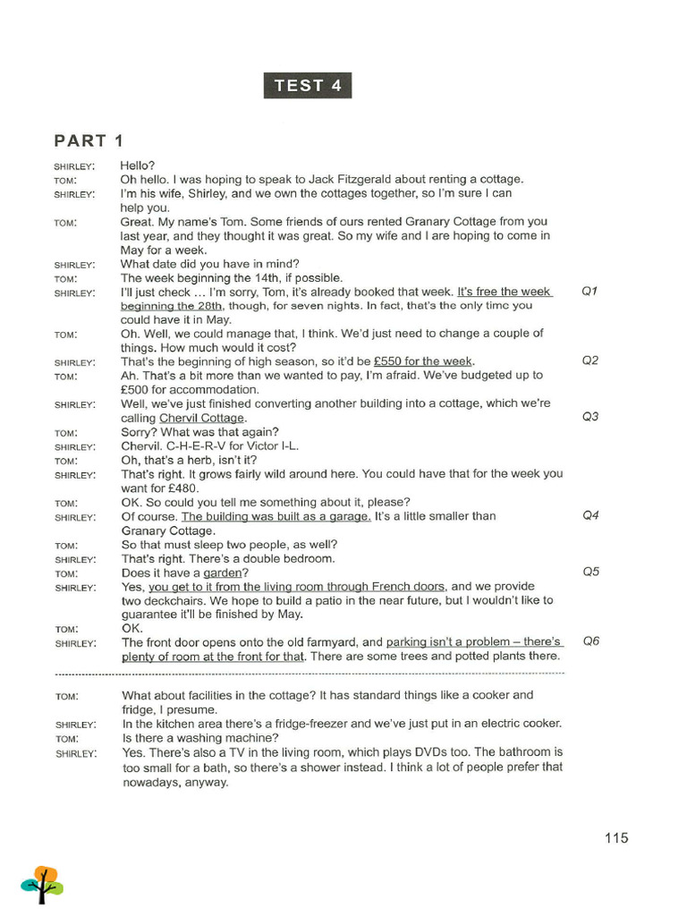 CAM Test4 Script | PDF