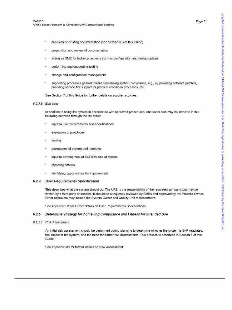 4 Risk-Based Approach To Compliant GXP Computerized Systems | PDF ...