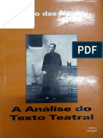 A Análise Do Texto Teatral - João Das Neves
