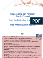 DR. Roro Tutik - Kredensial Dan Penilaian Kinerja Perawat April 2016