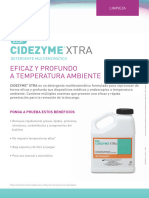 Ficha Tecnica Cidezyme Xtra Jhonson