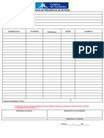 Ficha de Frequencia de Estagio