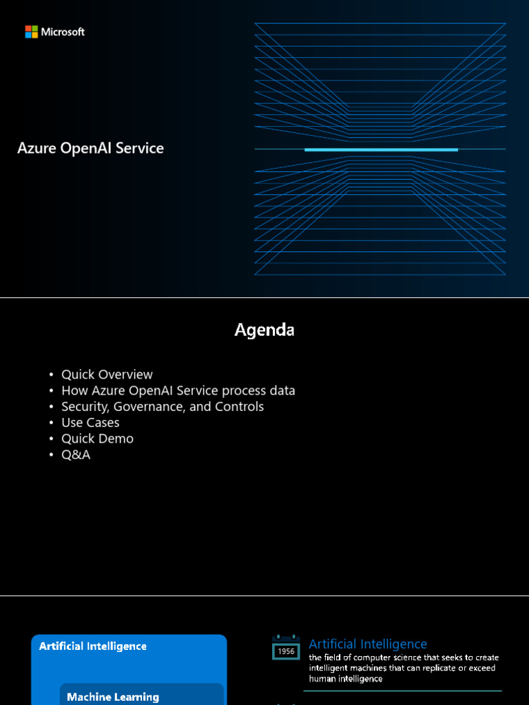 Azure Open AI | PDF | Artificial Intelligence | Intelligence (AI ...