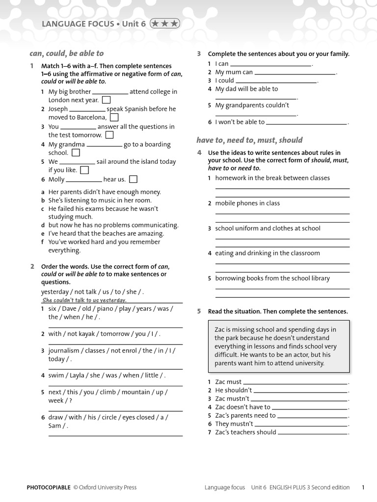 Unit 6 Langfocus Three Star | PDF | Linguistics | Human Communication