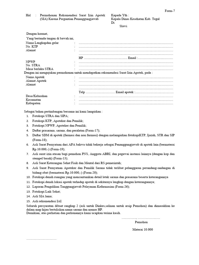 Form 7 | PDF